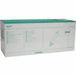 INJEKT Solo Spritze 20 Ml LL Zentrisch PVC-frei