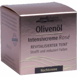 OLIVENÖL INTENSIVCREME Rose Nachtcreme
