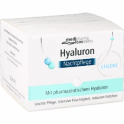 HYALURON NACHTPFLEGE Legere Creme Im Tiegel